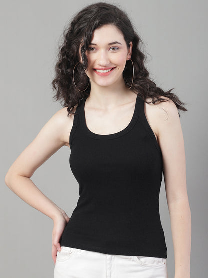 Spaghetti Camisole & Tank top black