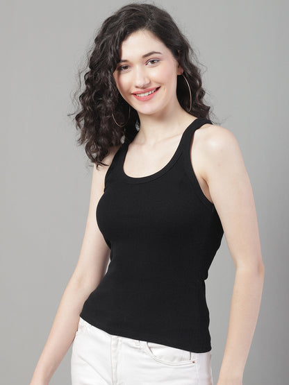 Spaghetti Camisole & Tank top black