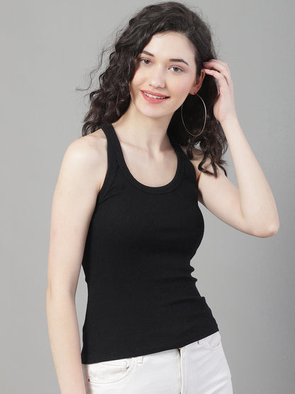 Spaghetti Camisole & Tank top black