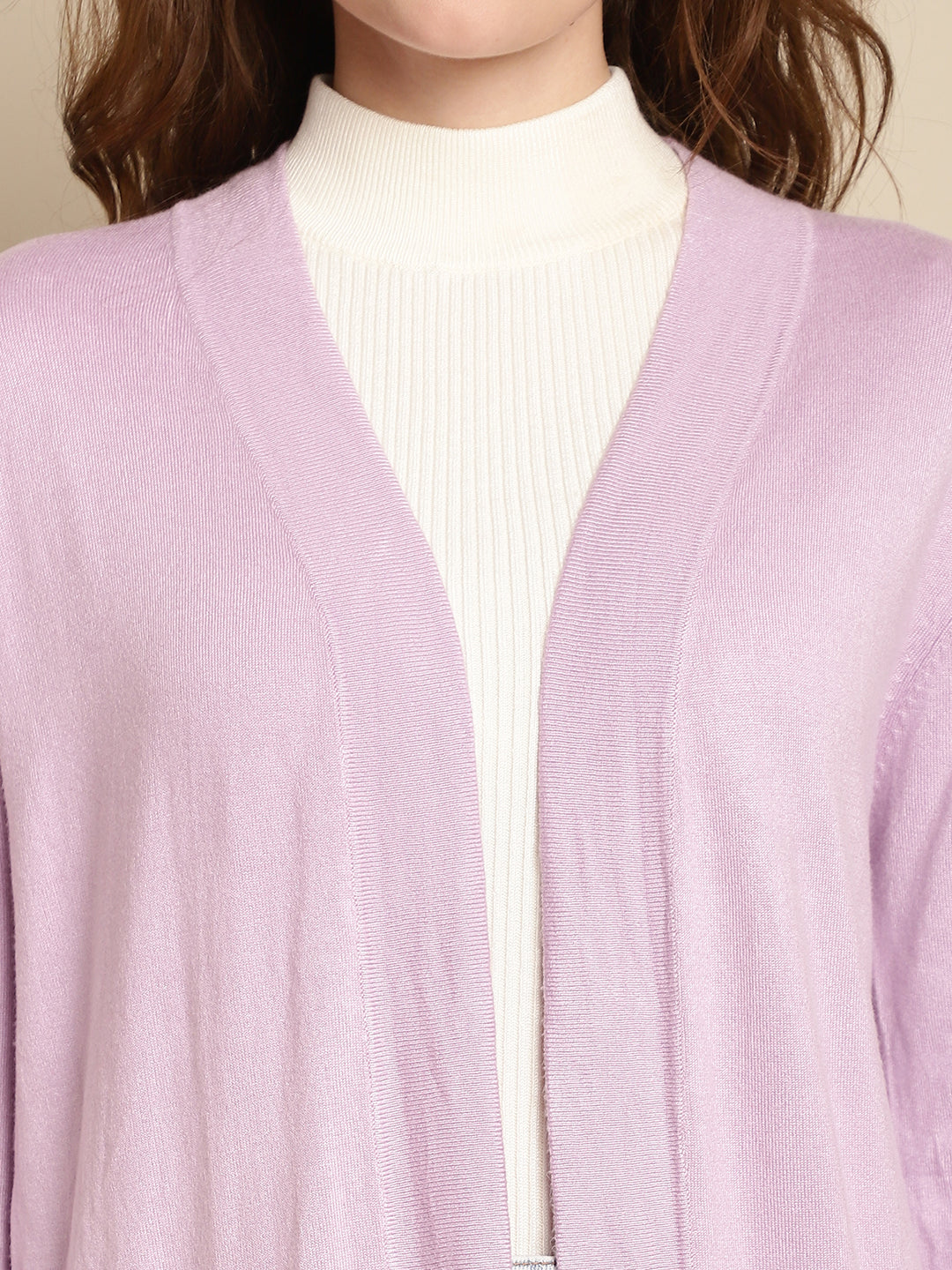 Purple deals shrug sweater