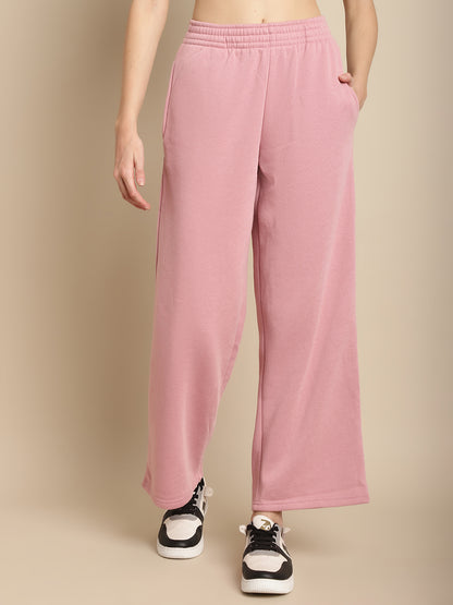 Light Pink straight leg trousers