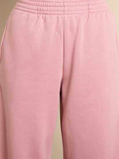 Light Pink straight leg trousers