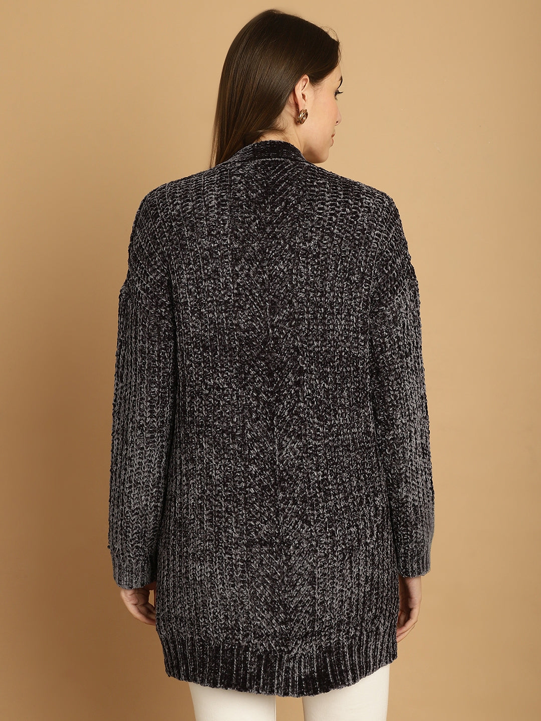 NoBarr Women's Dark Grey Shrug